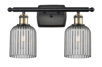 Ballston Two Light Bath Vanity in Black Antique Brass (405|516-2W-BAB-G559-5SM)