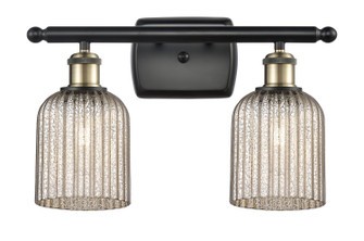 Ballston Two Light Bath Vanity in Black Antique Brass (405|516-2W-BAB-G559-5ME)