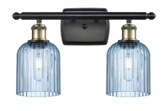 Ballston Two Light Bath Vanity in Black Antique Brass (405|516-2W-BAB-G559-5BL)