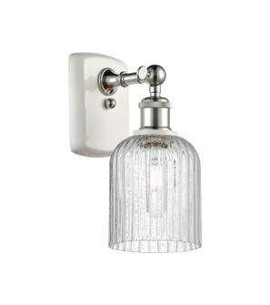 Ballston One Light Wall Sconce in White Polished Chrome (405|516-1W-WPC-G559-5SDY)