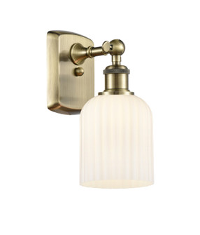 Ballston One Light Wall Sconce in Antique Brass (405|516-1W-AB-G559-5GWH)