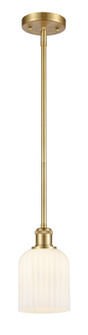 Ballston One Light Mini Pendant in Satin Gold (405|516-1S-SG-G559-5GWH)