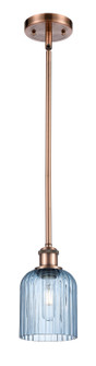 Ballston One Light Mini Pendant in Antique Copper (405|516-1S-AC-G559-5BL)