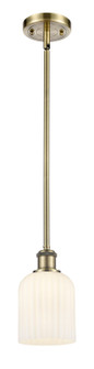 Ballston One Light Mini Pendant in Antique Brass (405|516-1S-AB-G559-5GWH)