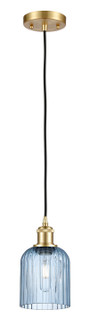 Ballston One Light Mini Pendant in Satin Gold (405|516-1P-SG-G559-5BL)