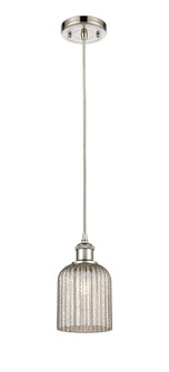 Ballston One Light Mini Pendant in Polished Nickel (405|516-1P-PN-G559-5ME)
