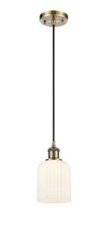 Ballston One Light Mini Pendant in Antique Brass (405|516-1P-AB-G559-5GWH)