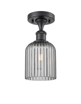 Ballston One Light Semi-Flush Mount in Matte Black (405|516-1C-BK-G559-5SM)