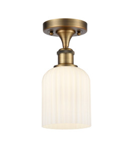 Ballston One Light Semi-Flush Mount in Brushed Brass (405|516-1C-BB-G559-5GWH)