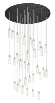 Downtown Urban 31 Light Pendant in Polished Nickel (405|160BK-B-31P-PN-G434-12DE)