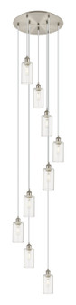 Downtown Urban Nine Light Pendant in Brushed Satin Nickel (405|119B-9P-SN-G434-7CL)