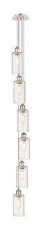 Downtown Urban Six Light Pendant in Polished Nickel (405|106B-6P-PN-G434-7SDY)