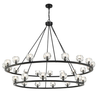 Aragon LED Chandelier in Matte Black (60|ARA-10269-MK)