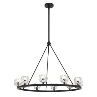 Aragon LED Chandelier in Matte Black (60|ARA-10265-MK)