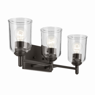 Shailene Three Light Bath in Olde Bronze (12|45574OZCLR)