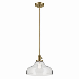 Avery One Light Pendant in Natural Brass (12|43906NBR)
