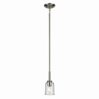 Shailene One Light Mini Pendant in Brushed Nickel (12|43674NICLR)
