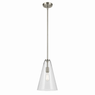 Everly One Light Pendant in Brushed Nickel (12|42199NI)