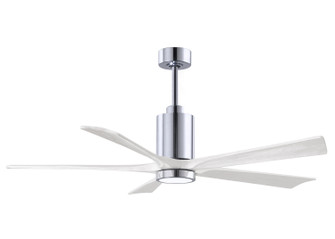 Patricia-5 60'' Ceiling Fan in Polished Chrome (101|PA5-CR-MWH-60)