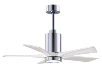Patricia-5 42'' Ceiling Fan in Polished Chrome (101|PA5-CR-MWH-42)