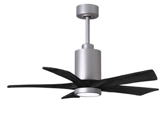 Patricia-5 42'' Ceiling Fan in Brushed Nickel (101|PA5-BN-BK-42)