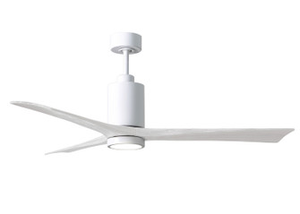 Patricia-3 60'' Ceiling Fan in Gloss White (101|PA3-WH-MWH-60)