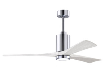 Patricia-3 60'' Ceiling Fan in Polished Chrome (101|PA3-CR-MWH-60)