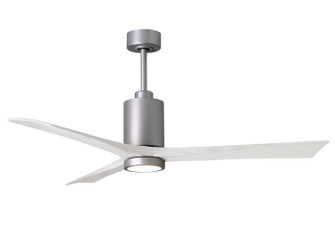 Patricia-3 60'' Ceiling Fan in Brushed Nickel (101|PA3-BN-MWH-60)