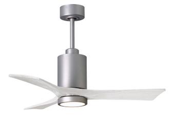 Patricia-3 42'' Ceiling Fan in Brushed Nickel (101|PA3-BN-MWH-42)