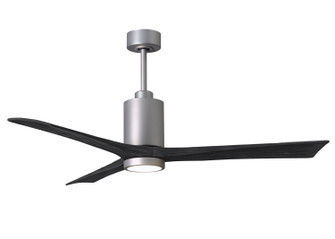 Patricia-3 60'' Ceiling Fan in Brushed Nickel (101|PA3-BN-BK-60)