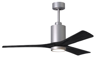 Patricia-3 52'' Ceiling Fan in Brushed Nickel (101|PA3-BN-BK-52)