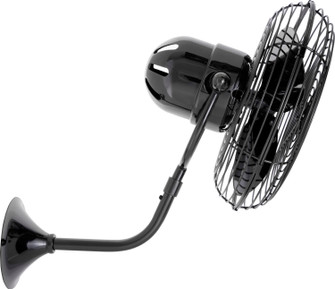 Michelle Parede 13'' Wall Fan in Black Nickel (101|MP-BKN-MTL)