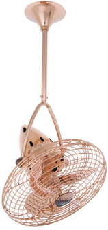 Jarold Direcional 13'' Ceiling Fan in Polished Copper (101|JD-CP-MTL)