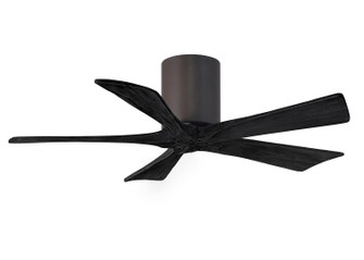 Irene-5H 42'' Ceiling Fan in Textured Bronze (101|IR5H-TB-BK-42)