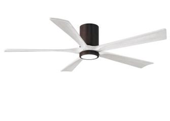 Irene-5HLK 60'' Ceiling Fan in Textured Bronze (101|IR5HLK-TB-MWH-60)