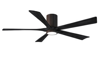 Irene-5HLK 60'' Ceiling Fan in Textured Bronze (101|IR5HLK-TB-BK-60)