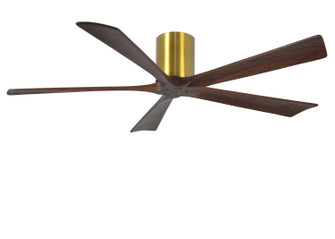 Irene-5H 60''Ceiling Fan in Brushed Brass (101|IR5H-BRBR-WA-60)