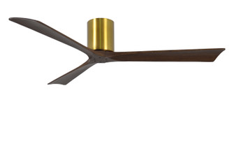 Irene-3H 60''Ceiling Fan in Brushed Brass (101|IR3H-BRBR-WA-60)