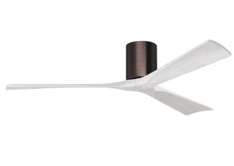 Irene-3H 60'' Ceiling Fan in Brushed Bronze (101|IR3H-BB-MWH-60)