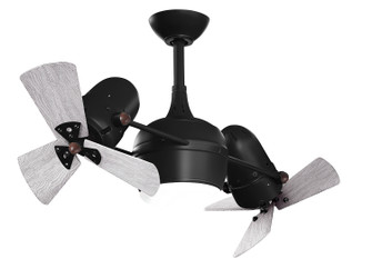 Dagny - LK Ceiling Fan in Matte Black (101|DGLK-BK-WDBW)