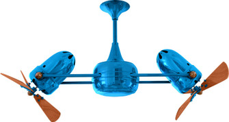 Duplo-Dinamico Ceiling Fan in Agua Marinha (101|DD-LTBLUE-WD)