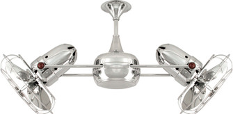 Duplo-Dinamico Ceiling Fan in Polished Chrome (101|DD-CR-MTL-DAMP)