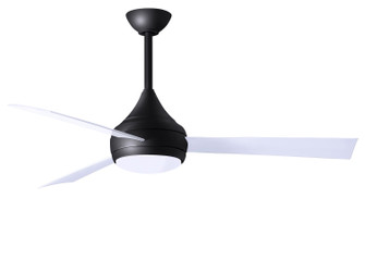 Donaire 52'' Ceiling Fan in Matte Black (101|DA-BK-WH)