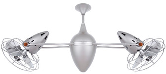 Ar Ruthiane Ceiling Fan in Brushed Nickel (101|AR-BN-MTL-DAMP)