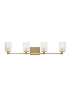 Lando Four Light Wall / Bath in Satin Brass (1|GLV1044SB)