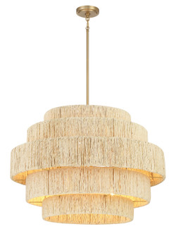 Caviana Six Light Pendant in Signature Brass (7|1226-894)