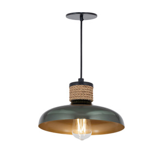 Bingham One Light Pendant in June Bug (16|22492JU)