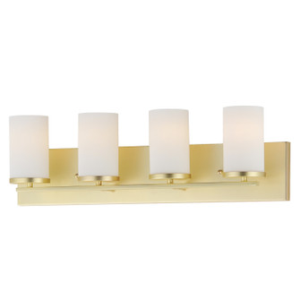 Lateral Four Light Bath Vanity in Satin Brass (16|10284SWSBR)