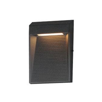 Steppes LED Outdoor Wall Sconce in Black (86|E41554-BK)