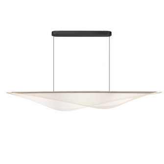 Manta LED Linear Pendant in Black (86|E24718-144BK)
